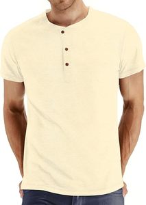Sailwind-Camisa informal de algodón 100% de manga corta con cuello redondo para hombre, transpirable, de secado rápido, holgada, con colores y logotipo personalizables - Product Image 5