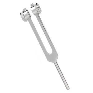 Diapasón médico de aleación de aluminio de 256Hz con mango de madera para terapia de sonido, equilibrio curativo de Chakra - Product Image 4