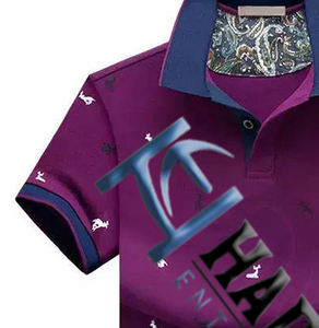 Camiseta de alta calidad para hombre, camisa de tela lisa estampada, diseño de sublimación, logotipo personalizado, informal - Product Image 6