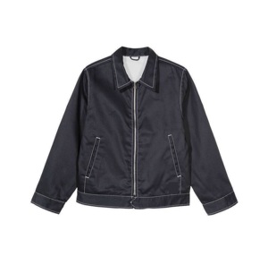 Chaqueta Vaquera Desgastada de Color Sólido con Bolsillos, Estilo Moderno para Hombre, Chaqueta con Solapa de Diseño Moderno - Product Image 4