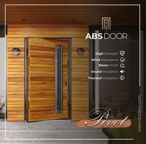 Absdoor pivot sang trọng an ninh thép không gỉ thiết kế hiện đại cao cấp biệt thự nhập cửa Thổ Nhĩ Kỳ craftsmanship âm thanh nhiệt - Product Image 5