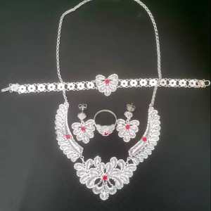 2024 Vintage italien inspiré 24K plaqué or cuivre collier USA France Direct mode ensemble de bijoux pour l'allemagne - Product Image 1