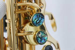 Saxophone Alto à vent OEM <span class=keywords><strong>Saxofon</strong></span> Saksofon Saksafon étui pour saxophone chinois embouchure couleur Mib tonalité Eflat jaune cuivre laiton - Product Image 3