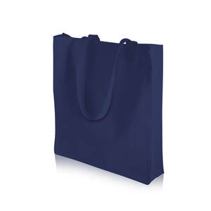 Sac fourre-tout en toile de coton pliable et réutilisable, durable et éco-conscient, fermeture à glissière, poignée en corde pour les courses quotidiennes. - Product Image 5