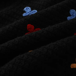 Jersey de gran tamaño, trajes de otoño para mujer, cuello alto, media cremallera, sudaderas, chaquetas de lana, Tops, ropa de moda de invierno 2024 - Product Image 3