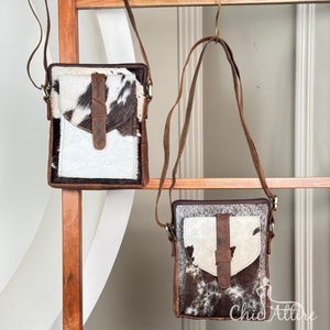 2025กระเป๋าสะพายไหล่หนังวัวแท้สำหรับผู้หญิง, กระเป๋าถือพาดลำตัวดีไซน์หรูหราขนาดเล็กสำหรับผู้หญิง - Product Image 1