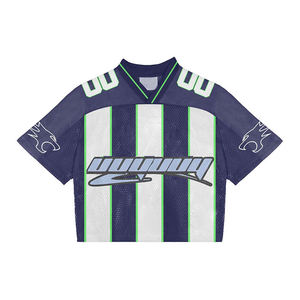 Streetwear à la mode rétro culture chemise de Football américain personnalisé sublimé impression maille maillot de Football américain - Product Image 4