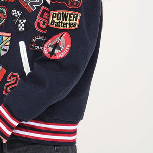 Hot Selling Varsity Jacket for Men'S Trending High Street Winter Designs High Quality Breathable Men's Jackets - Product Image 5