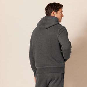 เสื้อกันหนาวแบบสวมหัวมีฮู้ดสำหรับผู้ชายเสื้อผ้าแนวสตรีทผ้าฝ้ายขนแกะเสื้อฮู้ดอบอุ่นเครื่องแต่งกายแฟชั่นลำลองสำหรับฤดูหนาว - Product Image 4