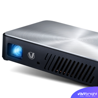 Projecteur laser portable J10 VIVIBRIGHT, résolution 4K, 3500 lumens, pour conférences mobiles, cinéma maison et divertissement quotidien