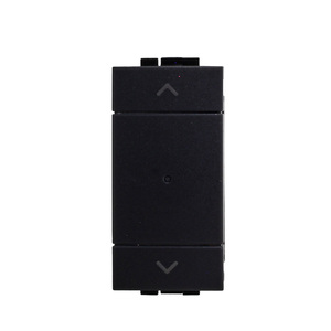 Etroit intelligente WIFI Tuya collegato pulsante modulo avvolgibile per tapparelle compatibile con Bticino Living colore nero- - Product Image 2