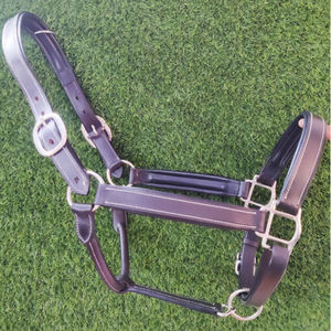 Excelente calidad de cuero de vaca argentino tradicional cosido a mano de cuero Polo caballo Halter - Product Image 4