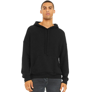 Bella toile 3729 unisexe éponge polaire pull DTM à capuche surdimensionné classiques hommes Ultra lourd sweat à capuche sweats Tan - Product Image 5