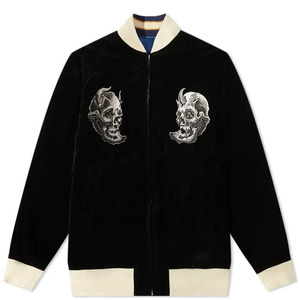 Vestes bomber en satin double face pour hommes, broderie personnalisée, prix bas, faible MOQ, fabrication d'usine Flyingkick Enterprises - Product Image 3