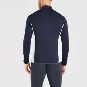 Sudadera de lana informal sólida personalizada para hombre y mujer, jersey de gran tamaño de algodón 100%, cuello redondo, bolsillo de marca para invierno - Product Image 2