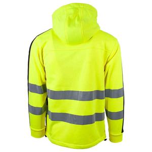 Veste de sécurité de travail personnalisée pour les travailleurs, design personnalisé avec fermeture éclair de haute qualité, veste de sécurité de travail pour homme - Product Image 2