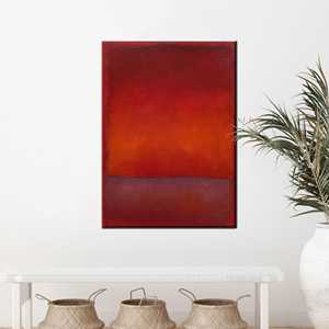 Impresión en lienzo de amanecer de Monet: elegante arte impresionista de puerto para decoración del hogar, con marco tipo galería - Product Image 1