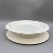 Vaisselle de fête pour enfants en gros, assiettes en papier de canne à sucre de luxe, assiettes jetables en bagasse, sans BPA, biodégradables - Product Image 2