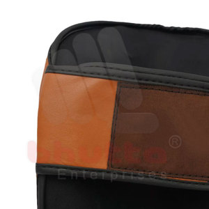 Espinillera unisex con logotipo personalizado hecha de cuero para la protección de la pierna de compresión Warm Shin Pad Guard - Product Image 5