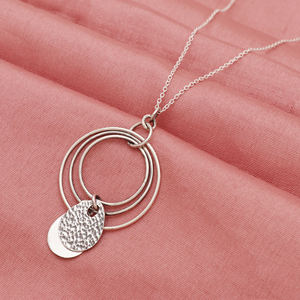 Exquisite 925 <b>Sterling</b> <b>Silver</b> <b>Necklace</b> Designer Texture for Weddings and Parties - Product Image 2