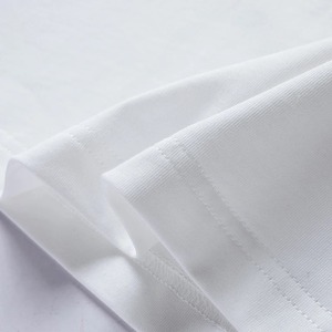 Vente en gros 100% coton délavé à l'acide t-shirt surdimensionné pour hommes 250Gsm poids lourd personnalisé blanc vintage t-shirt avec logo avant - Product Image 6