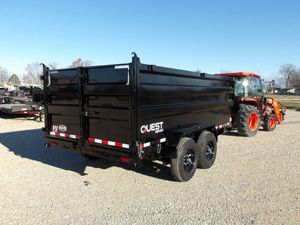 2026 High Standard Heavy Duty Gear Dump Farm <b>Trailer</b> Hydraulic Tilt 7x12 7x14 6x12 6x14 High Safety 3-Year Warranty - Product Image 5