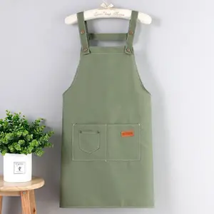 Tablier de cuisine de haute qualité, en cuir durable, sans manches, style ceinture, logo personnalisé, couleurs, utilisation thermique, couteaux SMK - Product Image 5