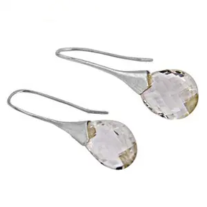 Pendientes Largos Geométricos con Perlas y Diamantes Chapados en Oro Glamorosos para Bodas y Fiestas de Mujeres - Product Image 1