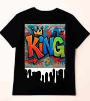 T-shirt en coton 100% premium avec logo imprimé personnalisé, T-shirt personnalisé pour homme, fabricant de T-shirt de marque personnalisé, T-shirt de conception propre pour homme