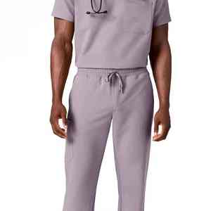 Conjunto de Uniforme Médico Unisex para Hombre, Cuello Holgado con Múltiples Bolsillos, Pantalones Médicos Ajustados Tipo Jogger, Uniformes Quirúrgicos para Hospital - Product Image 4