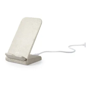 Caricatore Wireless Sostenibile Birniax, Gadget USB Promozionale - Product Image 1