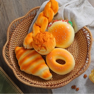 Multi-Purpose <b>Bamboo</b> Storage Basket with Handles for Handicrafts - Product Image 4