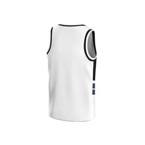 Maillot de basketball streetball style hip-hop, vêtement de sport décontracté, design durable, motif uni, prêt pour l'extérieur, vêtements athlétiques avant-gardistes - Product Image 5