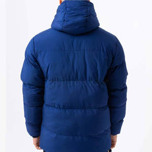 Chaqueta Acolchada con Capucha para Hombre, con Cuello Alto y Logotipo Frontal, Transpirable y Resistente al Viento, Hecha a Medida, Precio Económico - Product Image 5