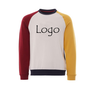 Personnalisé vierge français éponge polaire personnalisé col rond goutte épaule luxe 100% coton sweats à capuche Streetwear décontracté hommes sweat - Product Image 3