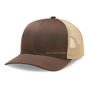 Haute qualité personnalisé couleur unie casquette blanc camionneur chapeau maille dos respirant casquette broderie Logo structuré Gorras Vietnam usine - Product Image 1