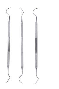 เครื่องมือทันตกรรมแบบใช้มือทั้งสองด้านทำจากสแตนเลส - Product Image 5