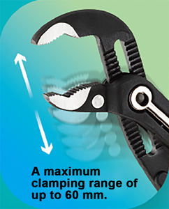 Pince industrielle de pompe à eau à réglage rapide de 250MM avec ouverture maximale 60MM OEM ODM Taiwan fournisseur - Product Image 3