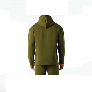 Novedades Conjunto de dos piezas de alta calidad para hombre Impreso Otoño Invierno Térmico Slim Fit Drop Shoulder Hoodie Basics Blended - Product Image 3
