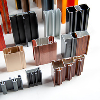 Perfil de extrusión luminum, puertas y ventanas personalizadas para perfil de aluminio