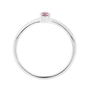 Shah Gems Women's Natural Amethyst <b>Ring</b> in 925 <b>Sterling</b> <b>Silver</b> Fine Jewelry with Rhodium Plating Everyday Wear <b>Set</b> - Product Image 3