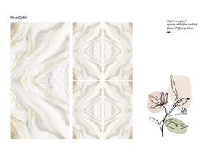 Azulejos de Porcelana Brillante de 600x1200 mm, Aspecto de Mármol y Ónix, Antibacterianos, Antideslizantes, para Pisos y Paredes, para Hoteles y Espacios Comerciales - Product Image 4