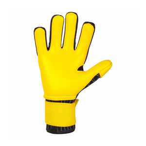 ถุงมือผู้รักษาประตูมืออาชีพสำหรับเล่นกลางแจ้ง กันลื่น หนังแท้ ปิดนิ้วเต็มรูปแบบ สายรัดข้อมือปรับได้ ขนาดปรับแต่งได้ ยางทนทาน - Product Image 4