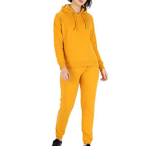 Chándal de lana de manga larga para mujer/2026 último diseño chándal de lana de algodón para mujer - Product Image 4