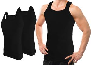 230 GSM Breathable Knitted <b>Men's</b> Cotton Gym <b>Vest</b> Custom Logo Solid Sleeveless Tank Top <b>for</b> Bodybuilding Fitness - Product Image 3