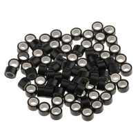 50x30x30mm Mikro ring für Haar verlängerungen Silikon perlen Soft Link Tubes für Nano Extensions