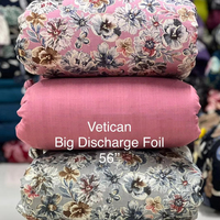 Le tissu imprimé Vertian Big Discharge fait à la robe de fantaisie