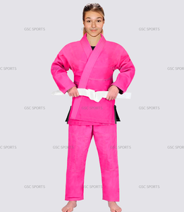 Uniforme brésilien jiu jitsu pour femmes, de qualité supérieure, sur mesure avec broderie de couleur attrayante, sur mesure pour filles - Product Image 3