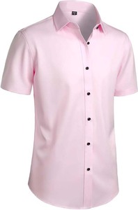 Vente en gros Chemises habillées pour hommes Fabricants Chemises d'uniforme Chemises d'affaires formelles à manches longues pour hommes Teintes en couleur unie - Product Image 2