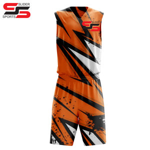 Custom Stitched Cool Designs Breathable Clothes Reversible Basketball Wear Uniform Mens Basketball Sublimation Jersey - Product Image 1